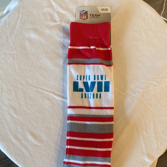 NEW WITH TAG SUPERBOWL LVII SOCKS - Picture 5 of 7